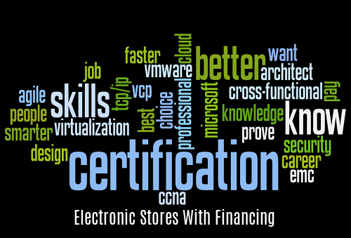 Electronic Stores with Financing