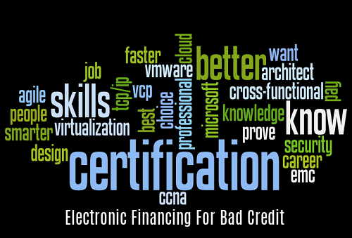Electronic Financing for Bad Credit